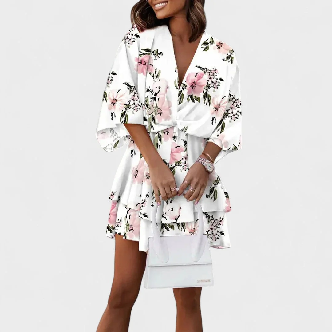 Carla - Vestido Floral Curto - Image 7