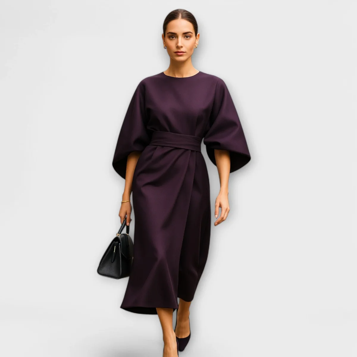 Sonia - Vestido elegante com mangas - Image 7