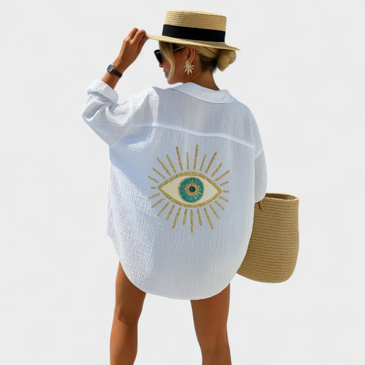 Alice - Camisa Casual Estilo Ibiza - Image 2