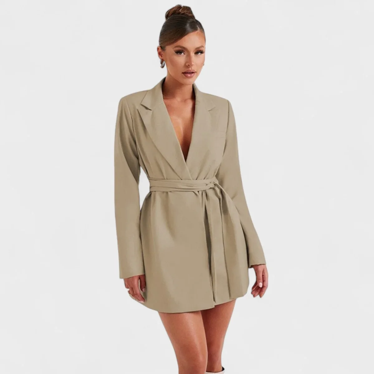 Teresa - Vestido blazer preto - Image 4