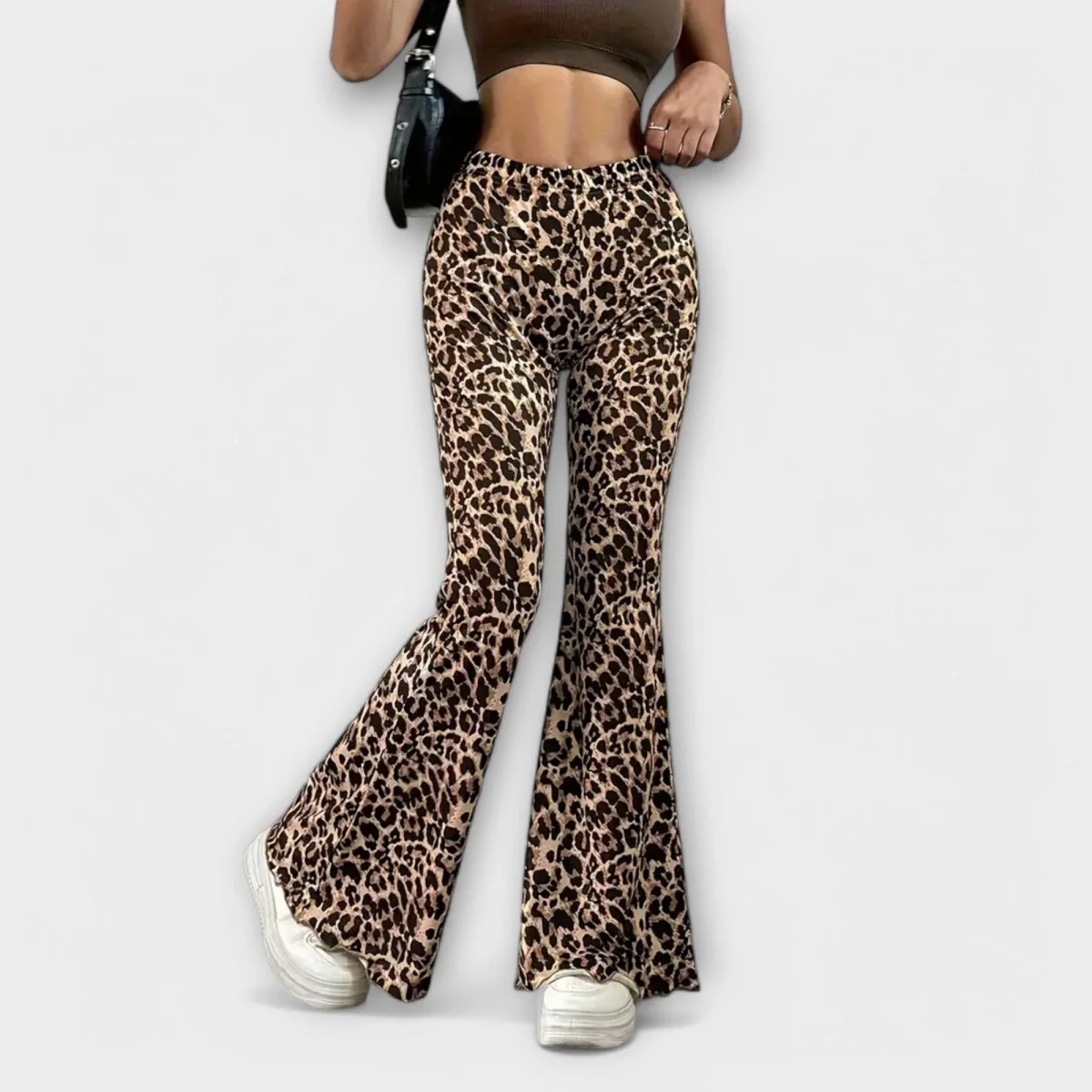 Berenice - Calças bootcut leopardo - Image 2