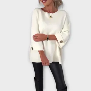 Isabel - Blusa de Malha Elegante
