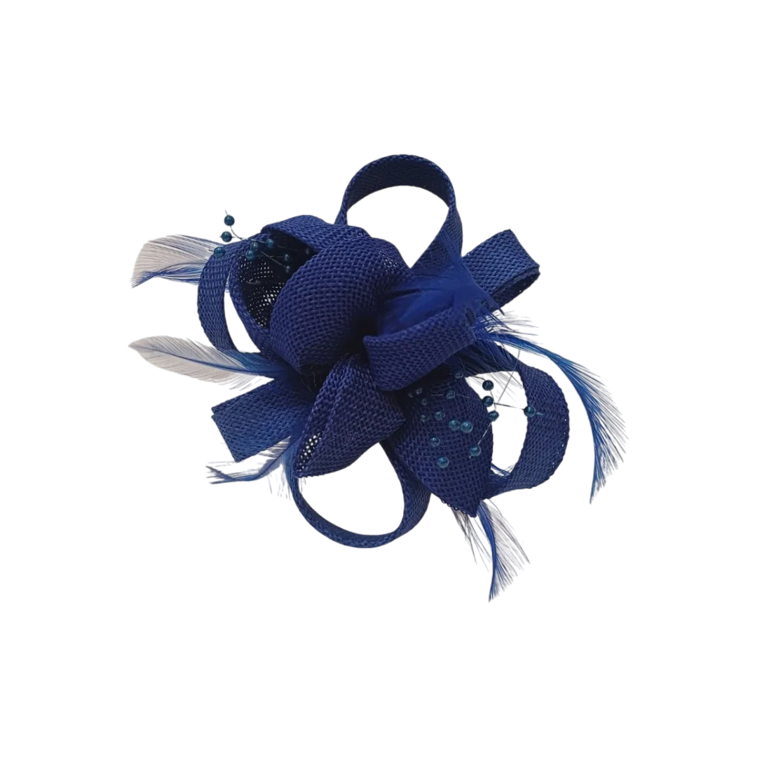 Alfinete Floral Elegante- Azul marinho - Image 2