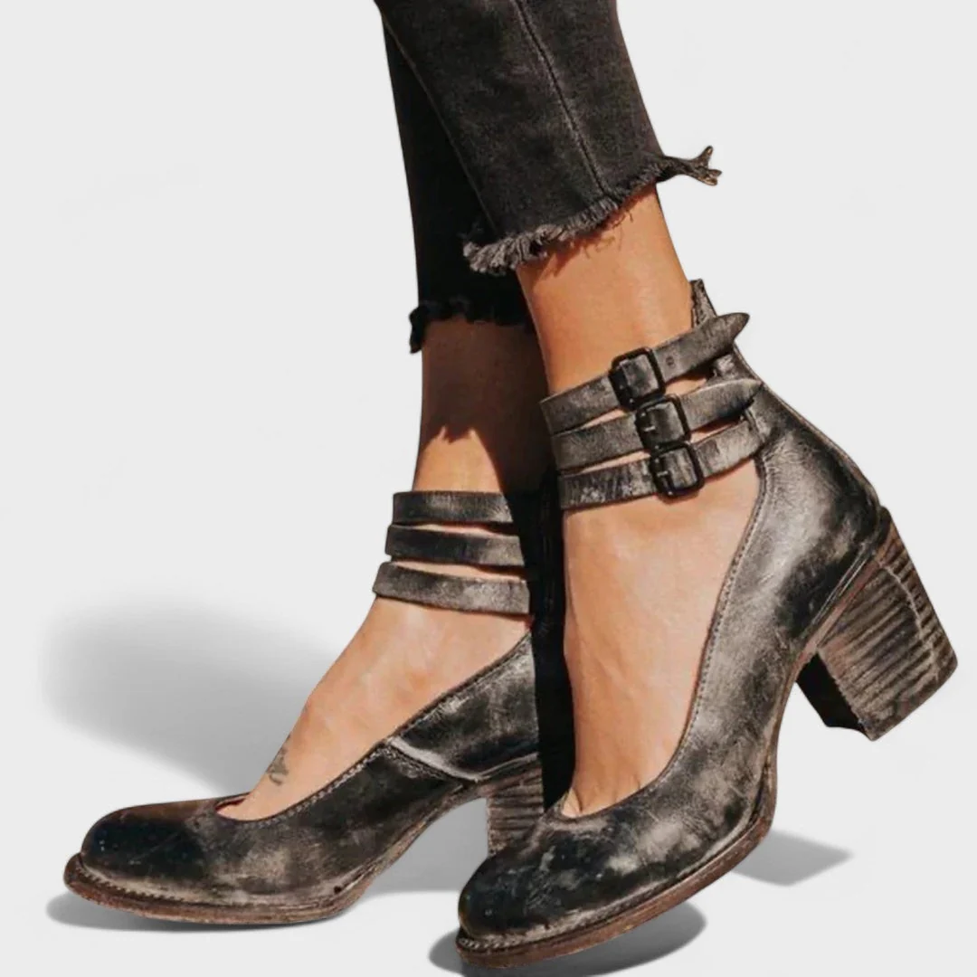 Inês - Sapatos Ortopédicos de Couro - Image 3