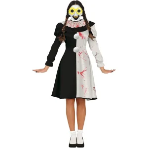 Fato de Arlequim Terrifier para mulher