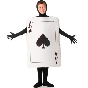Fato de Carta Poker Ás de Espadas para crianças