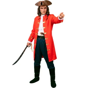 Fato de Pirata Gancho com estilo para homem