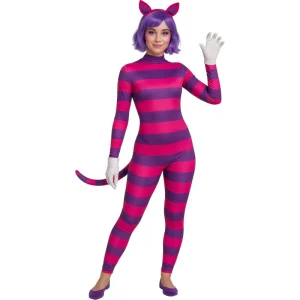 Fato de Gato Cheshire da Alice para mulher