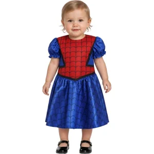 Fato de Super-heroína Spidergirl para bebé