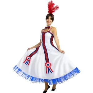 Fato de Cabaret Moulin Rouge para mulher