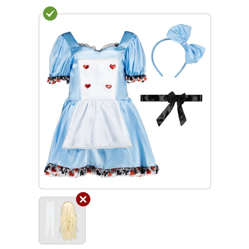 Fato de Alice Deluxe para mulher - Image 8