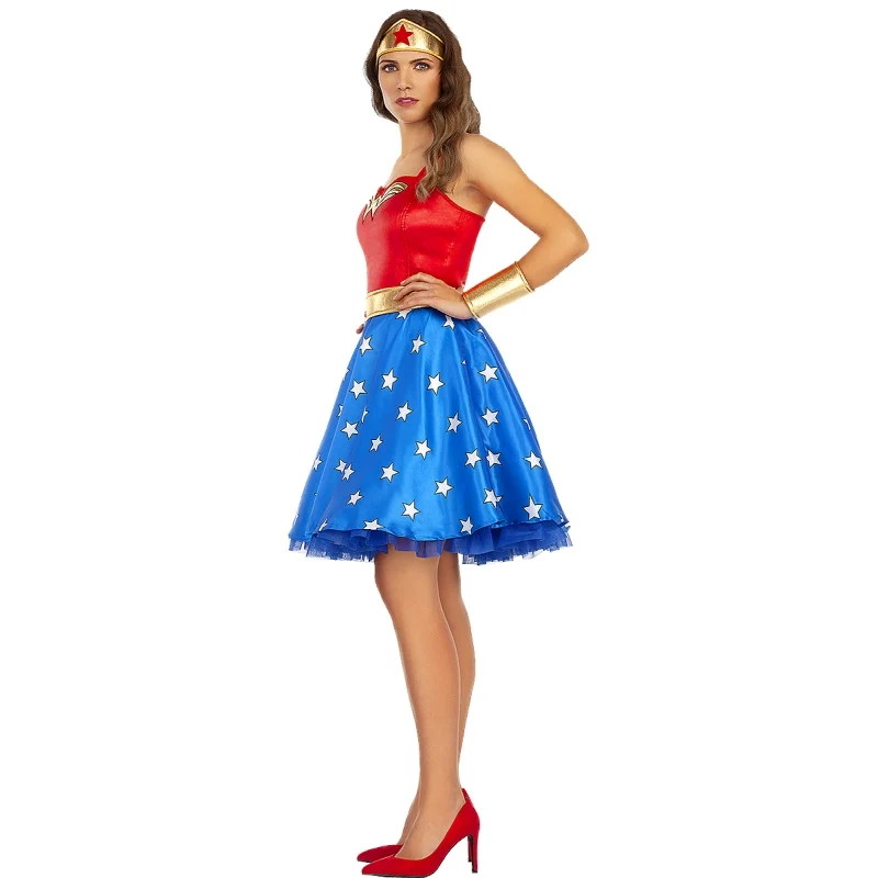 Fato de Wonder Woman Clássica para mulher - Image 4