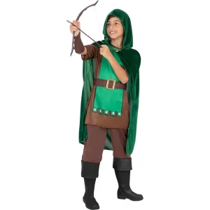 Fato de Arqueiro Robin para menino