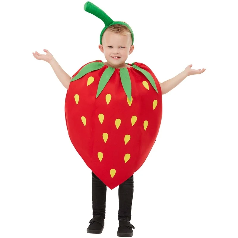 Fato de Morango para crianças - Image 2