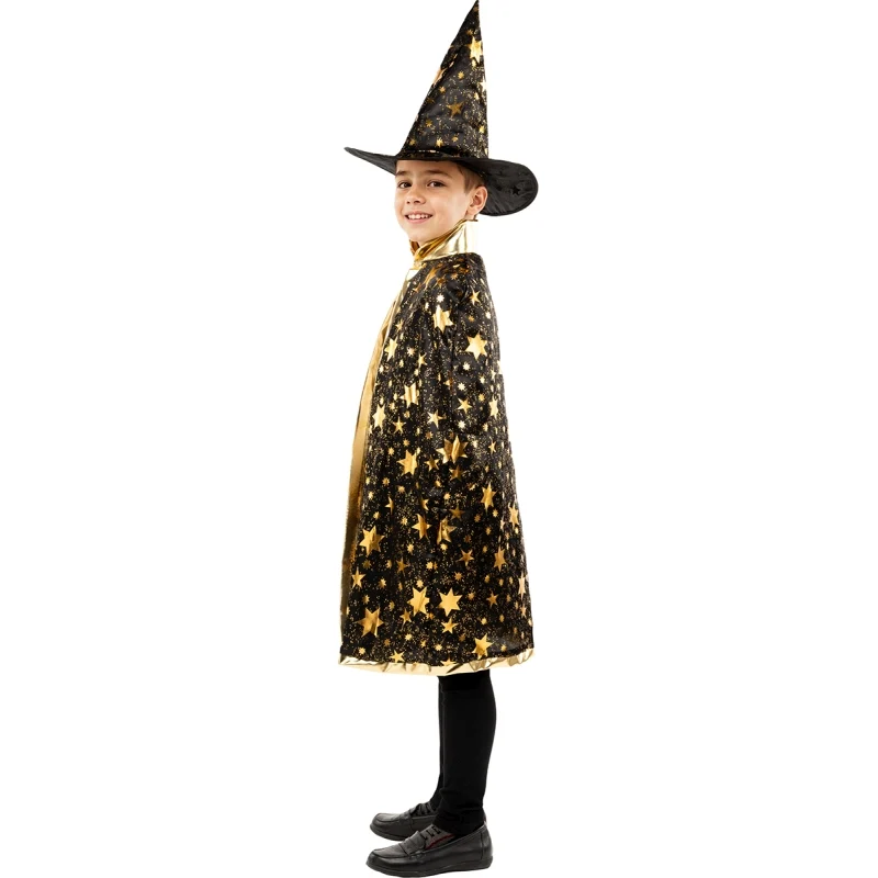 Fato de Feiticeiro com estrelas para menino - Image 4