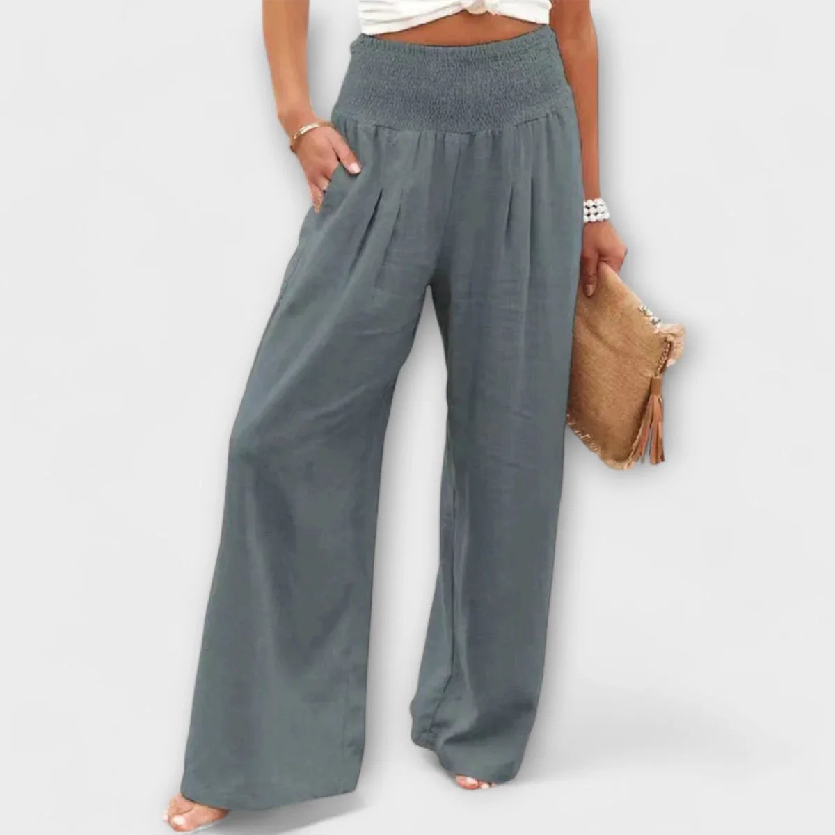 Celeste - Calças arejadas e com estilo - Image 6