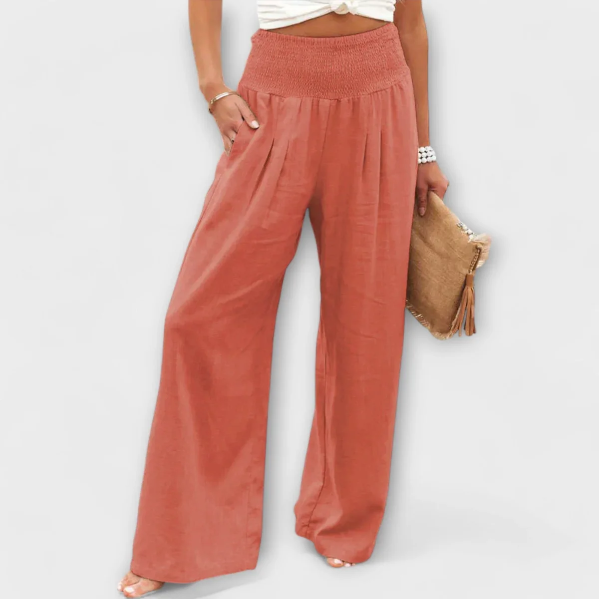 Celeste - Calças arejadas e com estilo - Image 7