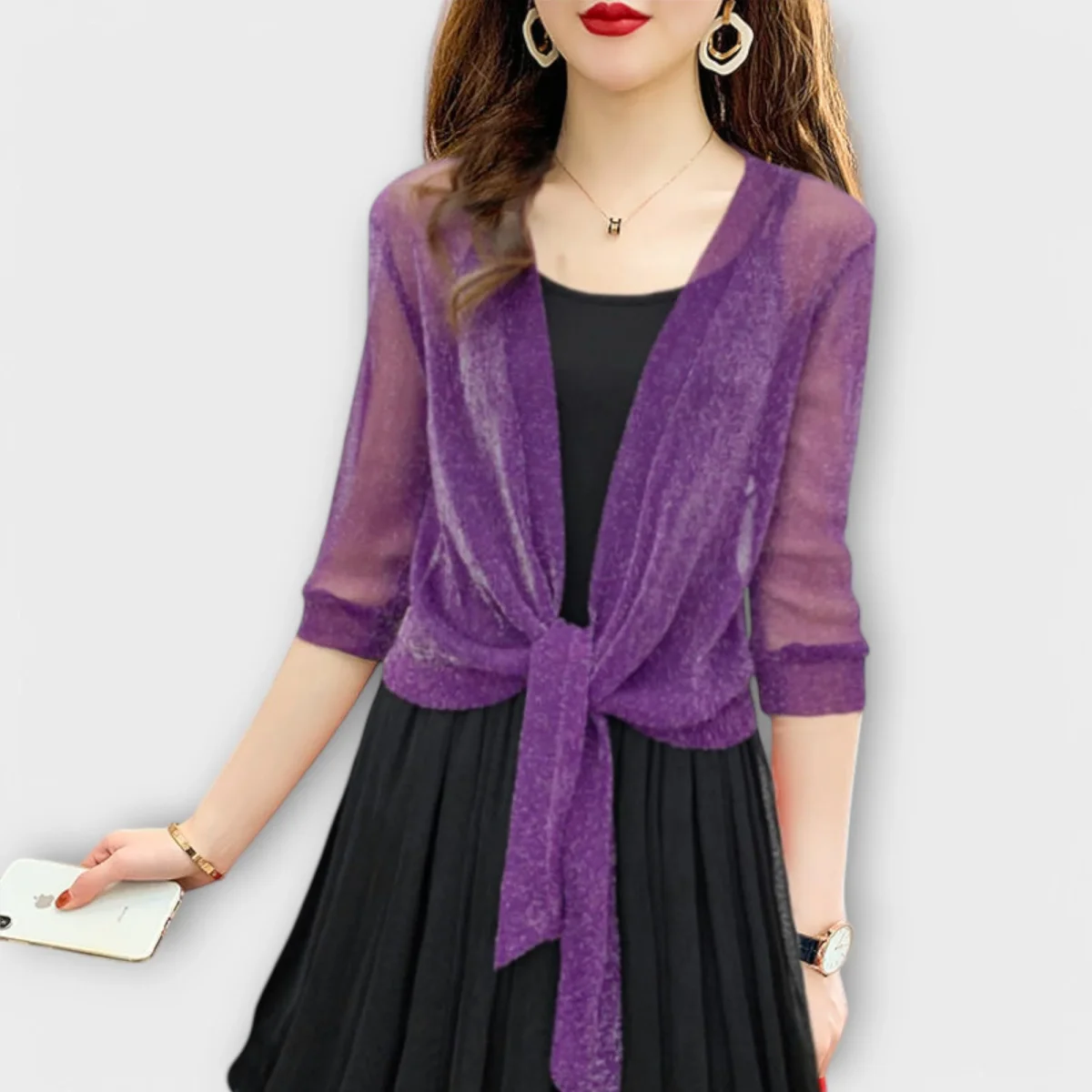 Olivia - Blusa com a frente aberta - Image 6