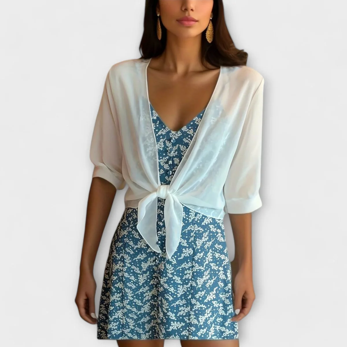 Olivia - Blusa com a frente aberta - Image 2