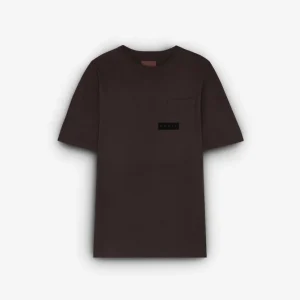T-Shirt Com Bolso E Logótipo