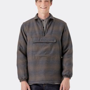 Noah Sweat Half Zip Hoodie Cinzento