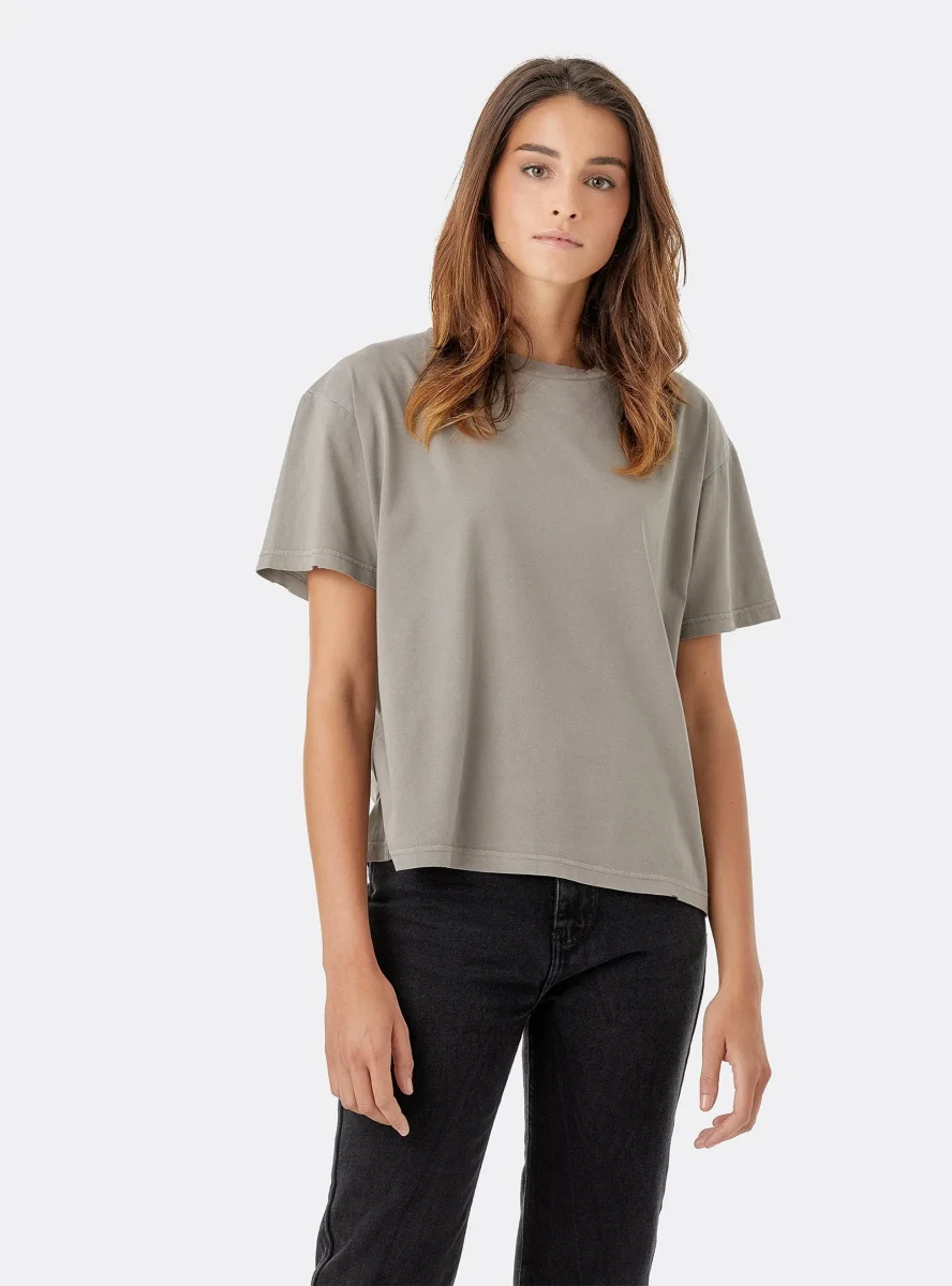 Look T-shirt Cinzento - Image 2