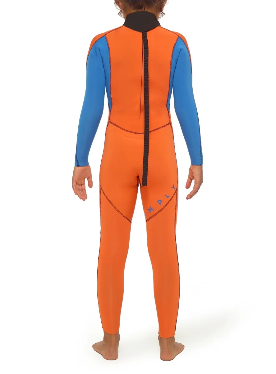 Fato De Surf Junior Premium 3/2 Back Zip - Image 3
