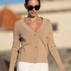 Cardigan de malha liso Ref.252371