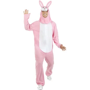 Fato de Coelhinho cor-de-rosa adulto unisexo