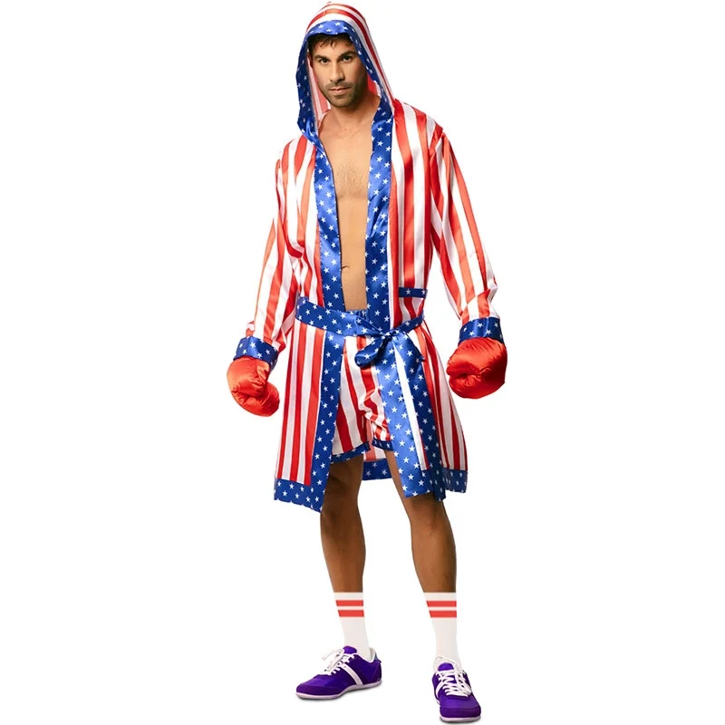 Fato de Boxeador Rocky para homem - Image 2