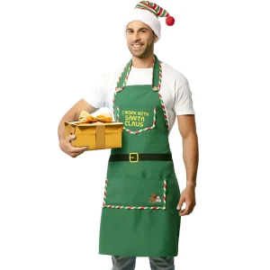 Fato de Duende de Natal clássico para homem