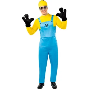 Fato de Minion Dave adulto unisexo