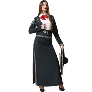 Fato de Músico mariachi para mulher