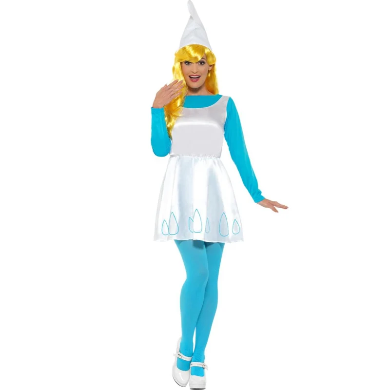 Fato de Smurfette para mulher