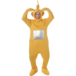 Fato de Teletubbie Laa Laa para homem