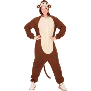 Fato de Macaco da selva adulto unisexo