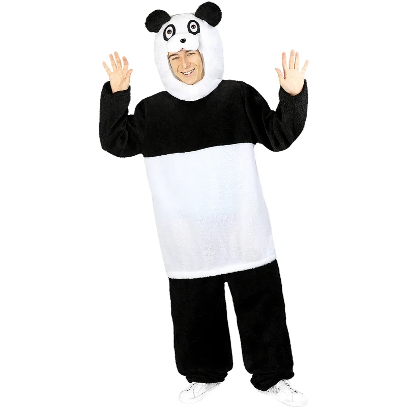 Fato de Urso panda no jardim zoológico adulto unisexo