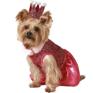 Fato Rainha fúcsia para cães