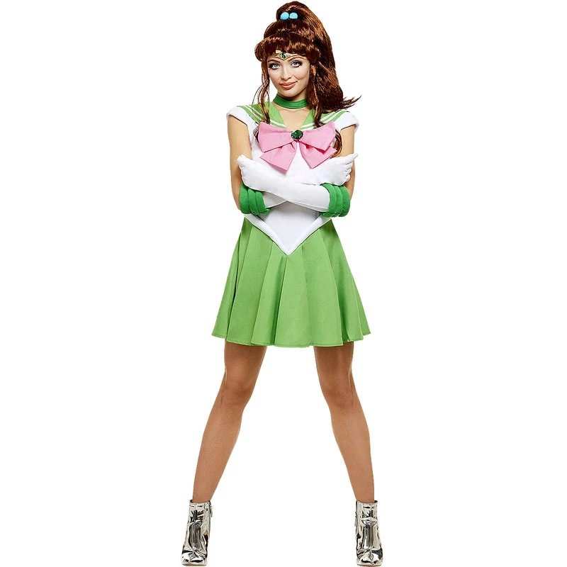 Fato de Júpiter da Sailor Moon para mulher