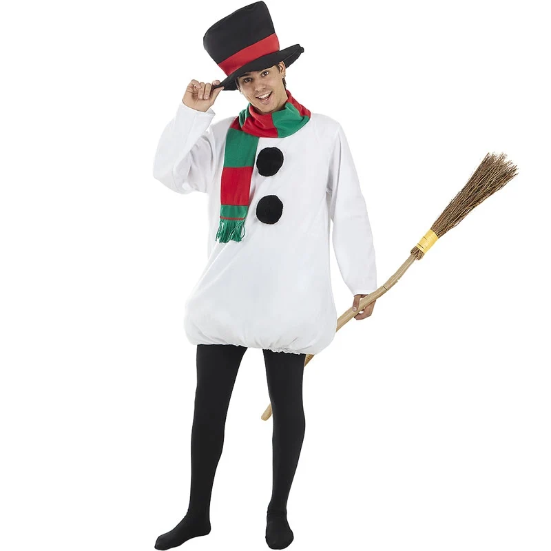 Fato de Boneco de neve clássico para homem