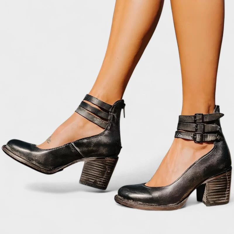 Inês - Sapatos Ortopédicos de Couro - Image 2